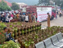 Pasar Murah LPG 3kg Digelar di Kecamatan Towuti, Warga Antusias