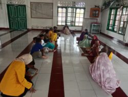 Mahasiswa KKNT Universitas Cokroaminoto Palopo Periode 1 Tahun 2025 Gelar Program Mengajar Mengaji di Desa Kanawatu