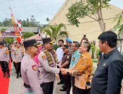 IRWAN BACHRI SYAM, BUPATI TERPILIH LUWU TIMUR, MENYAMBUT KUNKER KAPOLDA SULAWESI SELATAN