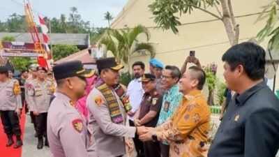 IRWAN BACHRI SYAM, BUPATI TERPILIH LUWU TIMUR, MENYAMBUT KUNKER KAPOLDA SULAWESI SELATAN