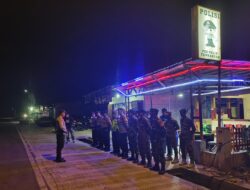 Personel Gabungan Polsek, TNI, dan Satpol PP Gelar Sweeping Tabung Gas Elpiji 3 Kg.