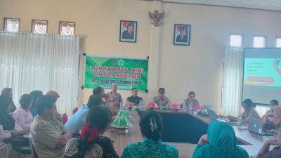 Lokmin Lintas Sektor UPT PKM Tomoni Timur Fokus Bahas Isu Kesehatan