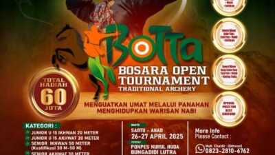 BOTTA 2025 DIMAJUKAN, PERSIAPKAN ATLET UNTUK KOMPETISI INTERNASIONAL