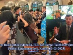 Dubes Rusia Adakan Acara Media Gathering dan Buka Puasa Bersama Pekerja Media