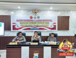 Polres Luwu Timur Gelar Rapat Koordinasi Operasi Ketupat 2025