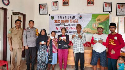 Pemerintah Desa Rinjani Salurkan BLT Dana Desa 2025 kepada 33 KPM