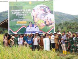 “Lutim Ambil Bagian dalam Panen Raya Nasional, Wabup Puspa Apresiasi Peran Petani”