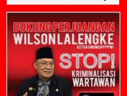 PPWI Serukan Perlindungan Wartawan dari Kriminalisasi, Kebebasan Pers adalah Pilar Demokrasi