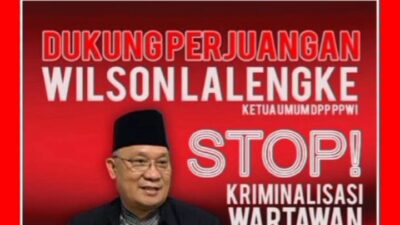 PPWI Serukan Perlindungan Wartawan dari Kriminalisasi, Kebebasan Pers adalah Pilar Demokrasi