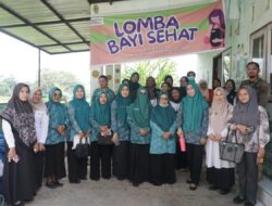 TP-PKK Lutim Lakukan Pembinaan Posyandu Era Baru di Desa Nikkel