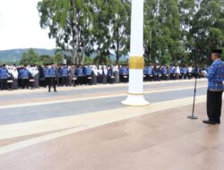 Peringati Hari Otonomi Daerah ke-XXIX, Pemkab Luwu Timur Gelar Upacara