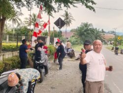 Peringati Hari Jadi Luwu Timur ke-22, Pemdes Mangkutana dan Warga Desa Maleku Gelar Aksi Jumat Bersih