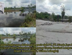 Warga Menjerit! Tambang Pasir Silika di Lampung Timur Ancam Keselamatan dan Rusak Lingkungan, PPWI Desak Penegakan Hukum!