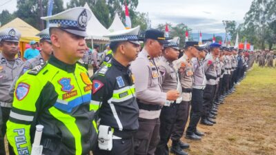 550 Personel Gabungan Amankan Konser Wali Band di Luwu Timur