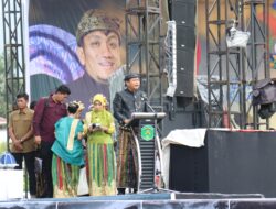 Ketua DPRD Luwu Timur Ober Datte,SE Bacakan Kilas Balik Luwu Timur Pada Perayaan HUT LUWU TIMUR KE 22