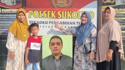 Tim Advokat FERADI WPI Pati : dia yang mulai lapor, ya kalau mau damai harus di cabut dulu laporannya, jika tidak kami siap lapor balik