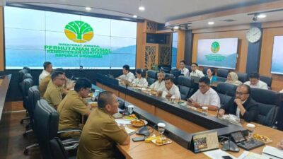Bupati Luwu Timur Gelar Rapat Strategis Bersama Kementerian Kehutanan RI