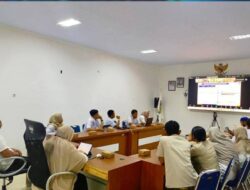Pemkab Lutim Lakukan Evaluasi Pelaporan Penerapan SPM Triwulan I TA 2025 secara Virtual