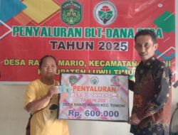 Desa Rante Mario Peduli, BLT-DD Tahap 2 Cair, 13 KPM Tersenyum Lega.