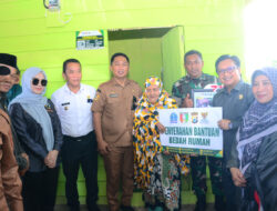 Dandim Bone dan Baznas Bone Wujudkan Mimpi Ibu Ica Jandan 80 Tahun Kini Punya Rumah Layak Huni