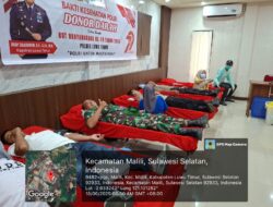 Setetes Darah,Sejuta Makna:Bukti Nyata Sinergi TNI-POLRI Di Luwu Timur’’