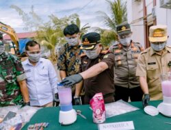 Kejari Luwu Timur Musnahkan Barang Bukti 48 Perkara Periode Januari–Juni 2025