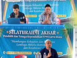 Silaturahmi Akbar Pendidikan dan Tenaga Kependidikan Yayasan Pesantren Wahdah Islamiyah Luwu Utara (YPWI)