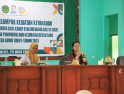 DPPKB Lutim Gelar Sosialisasi “Menjadi Orang Tua Hebat” untuk Kader BKB