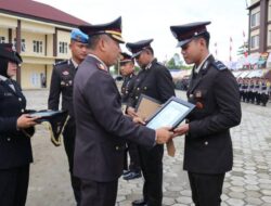 Semarak HUT Bhayangkara ke-79, Sekda Hadiri Upacara, Kapolres Beri Pesan Perpisahan