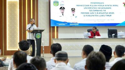 Pemkab Lutim Terima 129 Mahasiswa KKN Unhas Gelombang 114