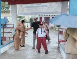 Imbauan Bupati Luwu TimurGerakan Ayah Teladan Indonesia,SDN 152 Kalaena Kiri II Bapak-bapak Antar Sekolah Anak Hari Pertama