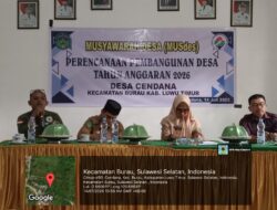 Desa Cendana Gelar Musyawarah Pembangunan Desa, Libatkan Berbagai Elemen Masyarakat