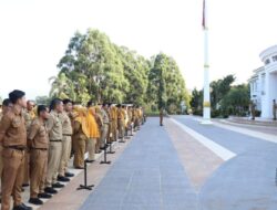 Pimpin Apel Pagi, Bupati Irwan Tegaskan Disiplin ASN dan Komitmen Pelayanan Prima