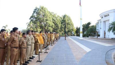 Pimpin Apel Pagi, Bupati Irwan Tegaskan Disiplin ASN dan Komitmen Pelayanan Prima