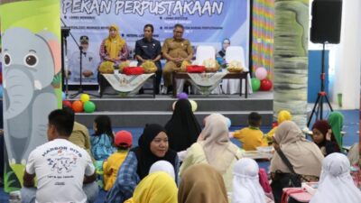 Peringati Hari Anak Nasional, DPK Lutim Gelar Pekan Perpustakaan