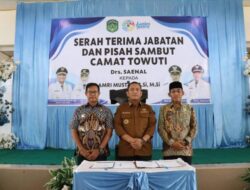 Pisah Sambut Camat Towuti, Saenal Resmi Serahkan Tongkat Estafet kepada Amri Mustari