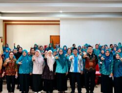 Pokja III TP. PKK Lutim Bersama DPKP Sosialisasikan Penanggulangan Krisis Pangan